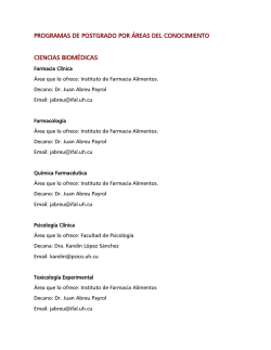 contactos - Universidad de La Habana