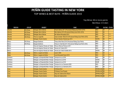 34 bodegas - Gu&iacute;a Pe&ntilde;&iacute;n