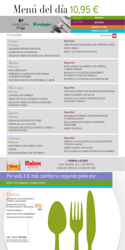 MENU DIA DICIEMBRE 1 Y 3 Sem MAHOU CAST.indd