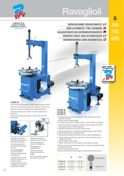 Folleto - Ravaglioli