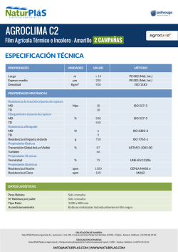 Agroclima 2C Termico incoloro - amarillo