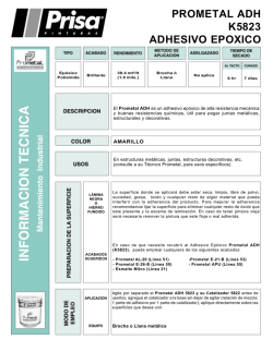 prometal adh k5823 adhesivo epoxico