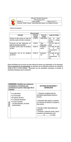 Estas actividades que se envian son para reforzar