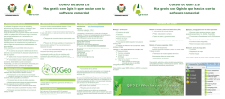 CURSO DE QGIS 2.8 Haz gratis con Qgis lo que hac&iacute;as con tu
