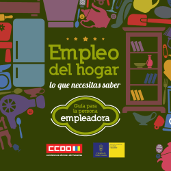 Empleo del hogar lo que necesitas saber GU&Iacute;A PERSONA