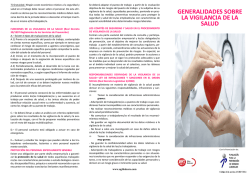 Triptico Vigilancia de Salud