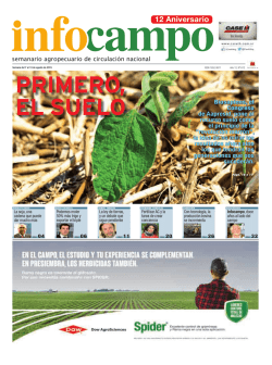 Semanario Infocampo 12&ordf; Aniversario
