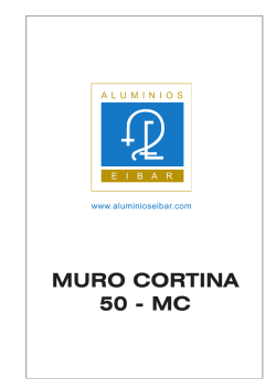 muro cortina - Aluminios Eibar