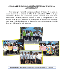 D&iacute;a de la Autoestima