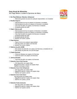 Pase Anual de Alimentos Six Flags M&eacute;xico Locales & Opciones de