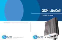 ficha t&eacute;cnica - NuRAN Wireless