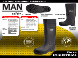 Bota INDUSTRIAL - Seguridad Industrial