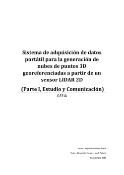 Sistema de adquisici&oacute;n de datos port&aacute;til para la generaci&oacute;n de