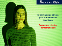 Presentaci&oacute;n de Segmentaci&oacute;n