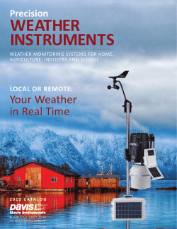 WEATHER INSTRUMENTS