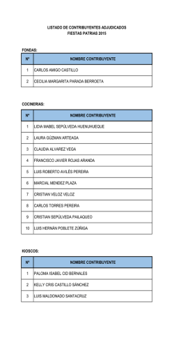 LISTADO CONTRIBUYENTES FIESTAS PATRIAS PARA