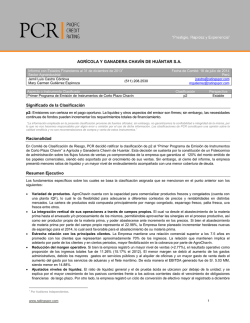 AGR&Iacute;COLA Y GANADERA CHAV&Iacute;N DE HU&Aacute;NTAR S.A. Significado