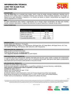 Hoja T&eacute;cnica 1