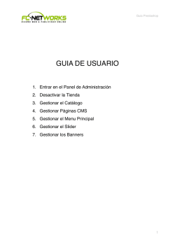 Descargue aqu&iacute; gratis nuestro Manual de usuario - Fc