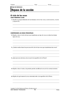 Spanish Section Review