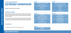 ELECTRICIDAD Y AUTOMATIZACI&Oacute;N