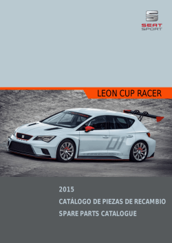 LEON CUP RACER - SEAT Motorsport Italia