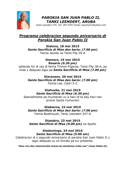 parokia san juan pablo ii, tanki leendert, aruba