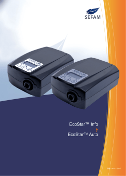 EcoStar&trade; Info y EcoStar&trade; Auto