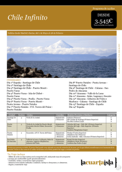 Ver itinerario - La Cuarta Isla