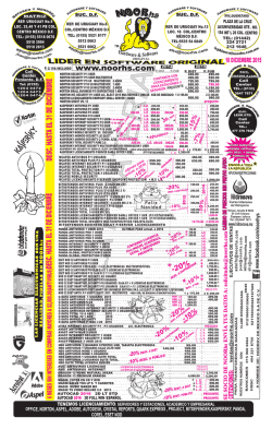 Descarga aqu&iacute; la lista de precios Microsoft &iexcl;No esperes