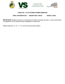 TAREA NO. 1-PLATAFORMA-PRIMER BIMESTRE &Aacute;REA