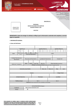 @ IMPORTANTE: Antes de entregar la solicitud, verifique que la
