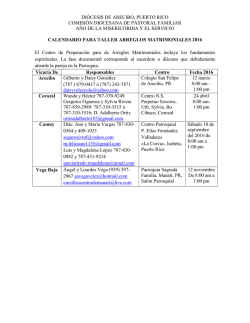 Taller Arreglo Matrimonial 2016