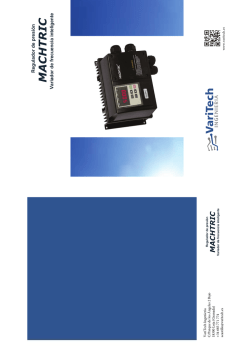 Serie Variador de frecuencia VARIACHE