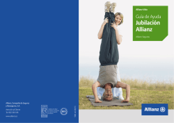 Gu&iacute;a de Jubilaci&oacute;n 2015 - SECAN Seguros Cantabria