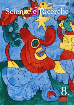 Scienze e Ricerche n. 8, giugno 2015