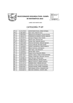 CATEGOR&Iacute;A 7&ordm;-8&ordm; - Liceo Nacional de Maip&uacute;