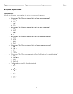 ExamView - ch 9-10 practice test.tst
