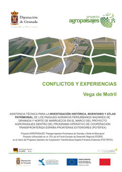 CONFLICTOS Y EXPERIENCIAS Vega de Motril
