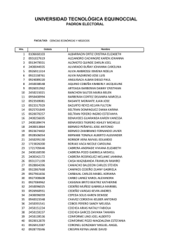 Facultad de Ciencias Econ&oacute;micas y Negocios