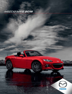 Cat&aacute;logo Mazda Mx5
