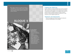 BLOQUE V BLOQUE 5
