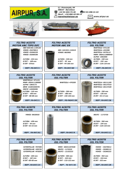filtros de aceite