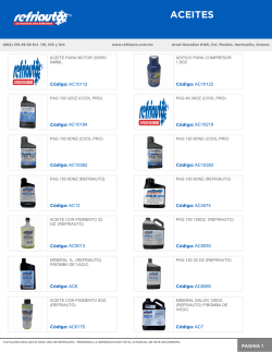ACEITES - Refriauto