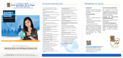 NEGOCIOS INTERNACIONALES