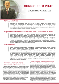 CURRICULUM VITAE