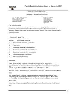 &Aacute;lgebra y Geometr&iacute;a Anal&iacute;tica