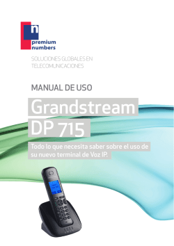 Descargar manual - Premium Numbers