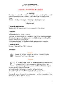 &Aacute;rea del Conocimiento de Lenguas - Consejo de Educaci&oacute;n Inicial y