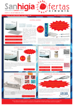 BENEX CONTROL HYPRO-SORB M SUSTITUTO DE HUESO